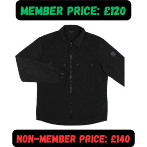 Medium Belstaff Black Shimmer Overshirt Jacket