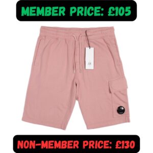 XXL BNWT C.P. Company Pink Jogger Shorts 38W