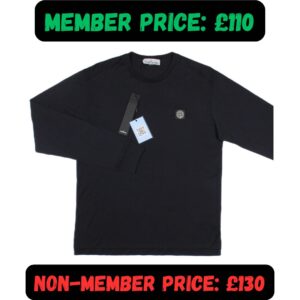 Medium BNWT AW21 Stone Island Navy Blue Long Sleeve T-Shirt / Sweatshirt 😍
