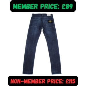SS12 28W 34L Stone Island Blue Regular Tapered Jeans XS Small 👖