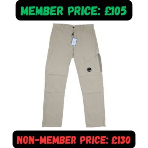 34W / 36W C.P. Company Light Green / Grey Nylon Cargo Trousers Large XL 🥶