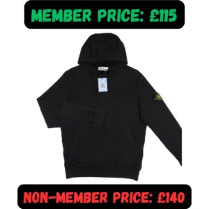 Small AW21 Stone Island Black Hoodie Jumper 😎