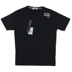 Medium BNWT Stone Island Navy Blue Chest Logo T-Shirt