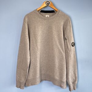 Large C.P. Company Grey Crewneck Jumper 🥶