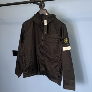 Medium BNWT SS22 Stone Island Black Membrana 3L TC Jacket