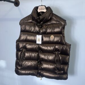 Large Moncler Black Tib Down Gilet 🥶