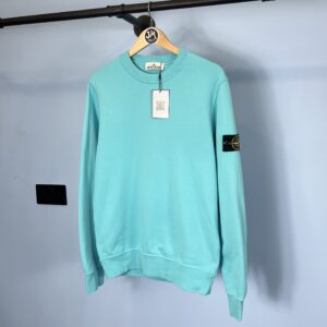 Medium Stone Island Aqua Blue Crewneck Jumper 🥶