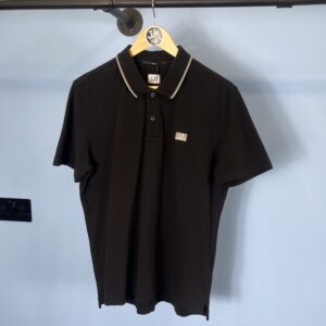 Medium / Large C.P. Company Black Polo Shirt 👕