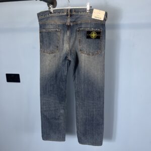36W 32L Stone Island Light Blue Regular Fit Jeans 👖