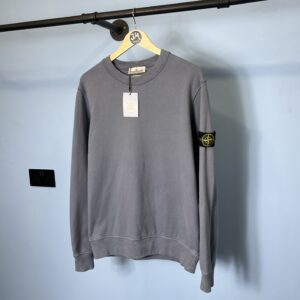 Large AW22 Stone Island Slate Blue Crewneck Jumper 🥶