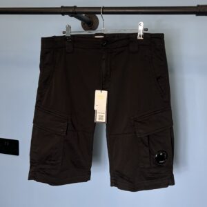 BNWT 34W C.P. Company Black Cargo Shorts Medium Large