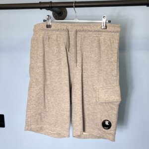 Medium C.P. Company Grey Cargo Jogger Shorts