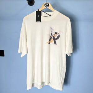 BNWT Medium (Oversized) Represent Cream Storms in Heaven Angel T-Shirt Fits L XL