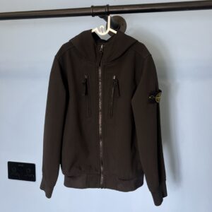 Age 8 Stone Island Black Light Soft Shell Jacket