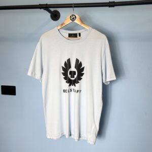 Large Belstaff Light Sky Blue T-Shirt