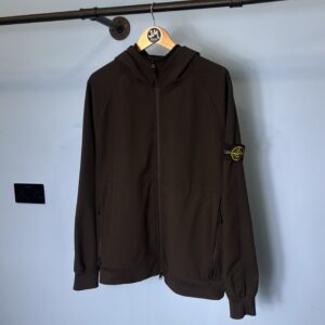 XL Stone Island Black Light Soft Shell-R Jacket