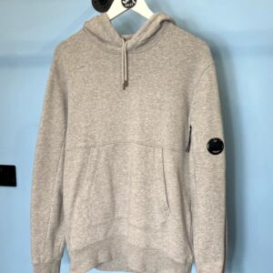 Medium C.P. Company Grey Hoodie Jumper