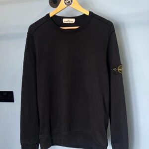 Medium Stone Island Navy Blue Crewneck Jumper