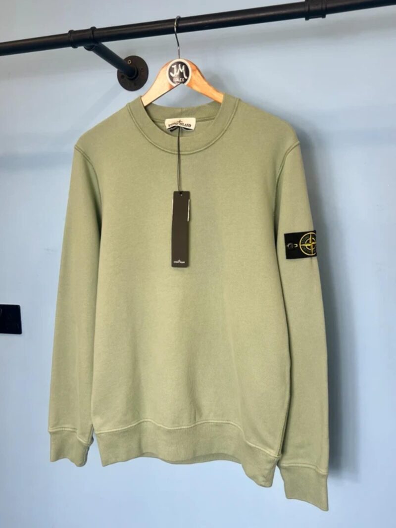 BNWT Medium Stone Island Mint Green Crewneck Jumper