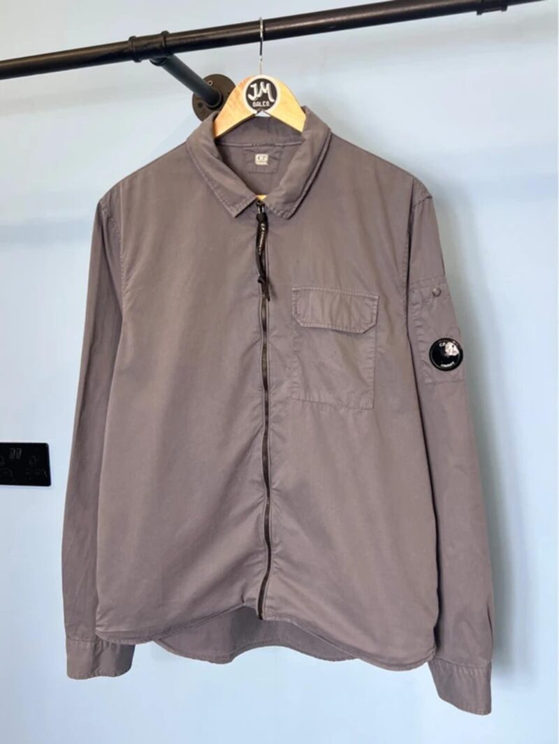 Large C.P. Company Slate Blue Overshirt Jacket