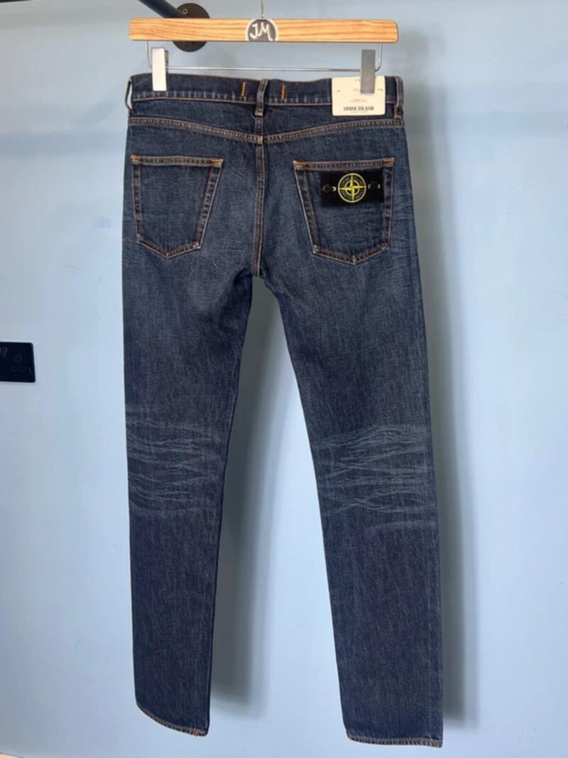 30W 34L Stone Island Blue Slim Fit Jeans