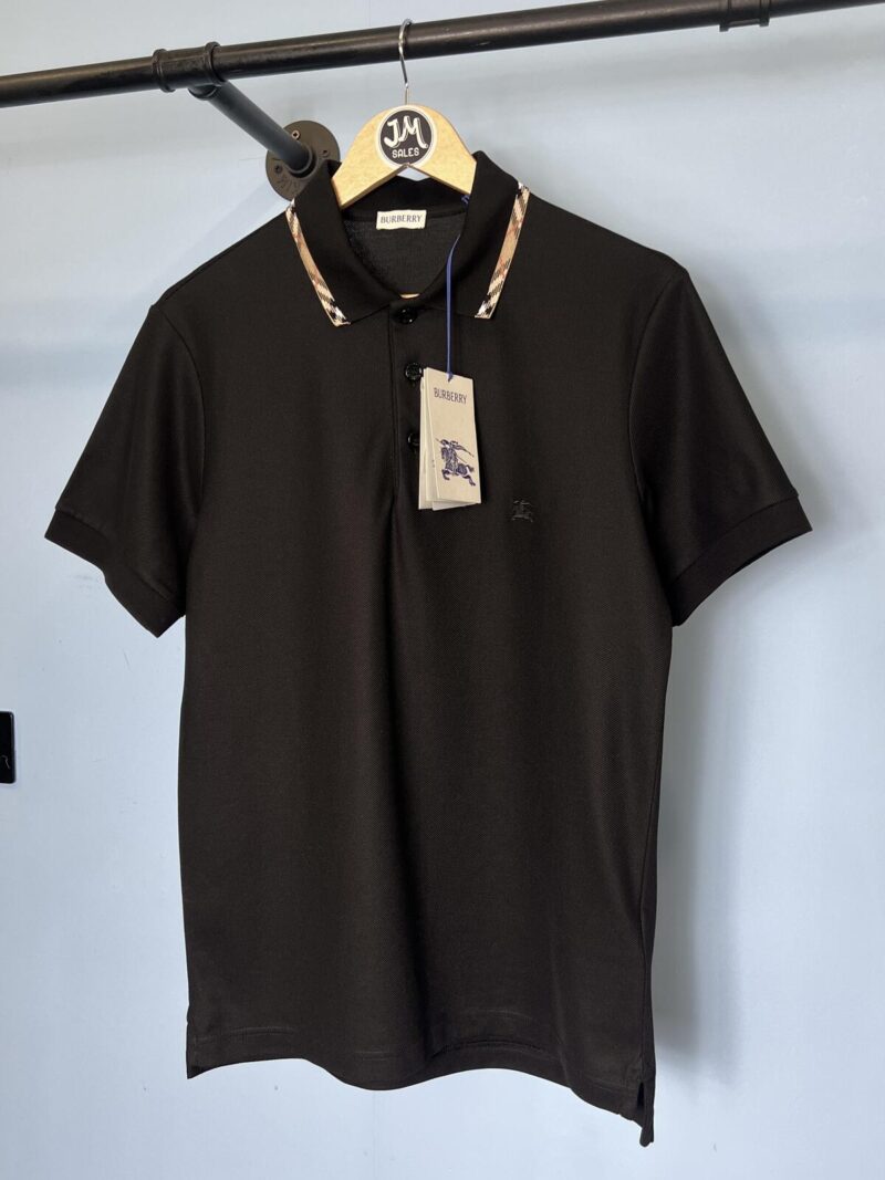 BNWT Small / Medium Burberry Black Nova Check Polo