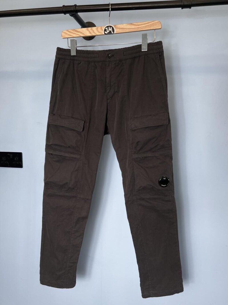 34W C.P. Company Dark Grey Brushed Cotton Cargos Cargo Trousers Medium Large
