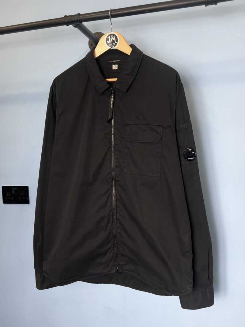 XXL C.P. Company Black Overshirt Jacket