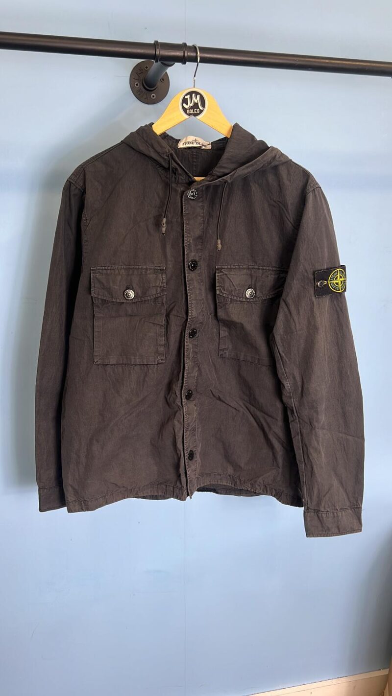 Large Stone Island Hooded Overshirt - Richie