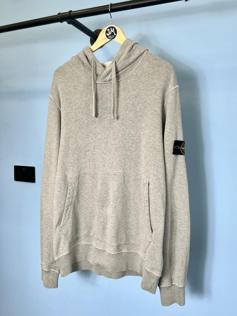 XL Stone Island Grey Hoodie Jumper