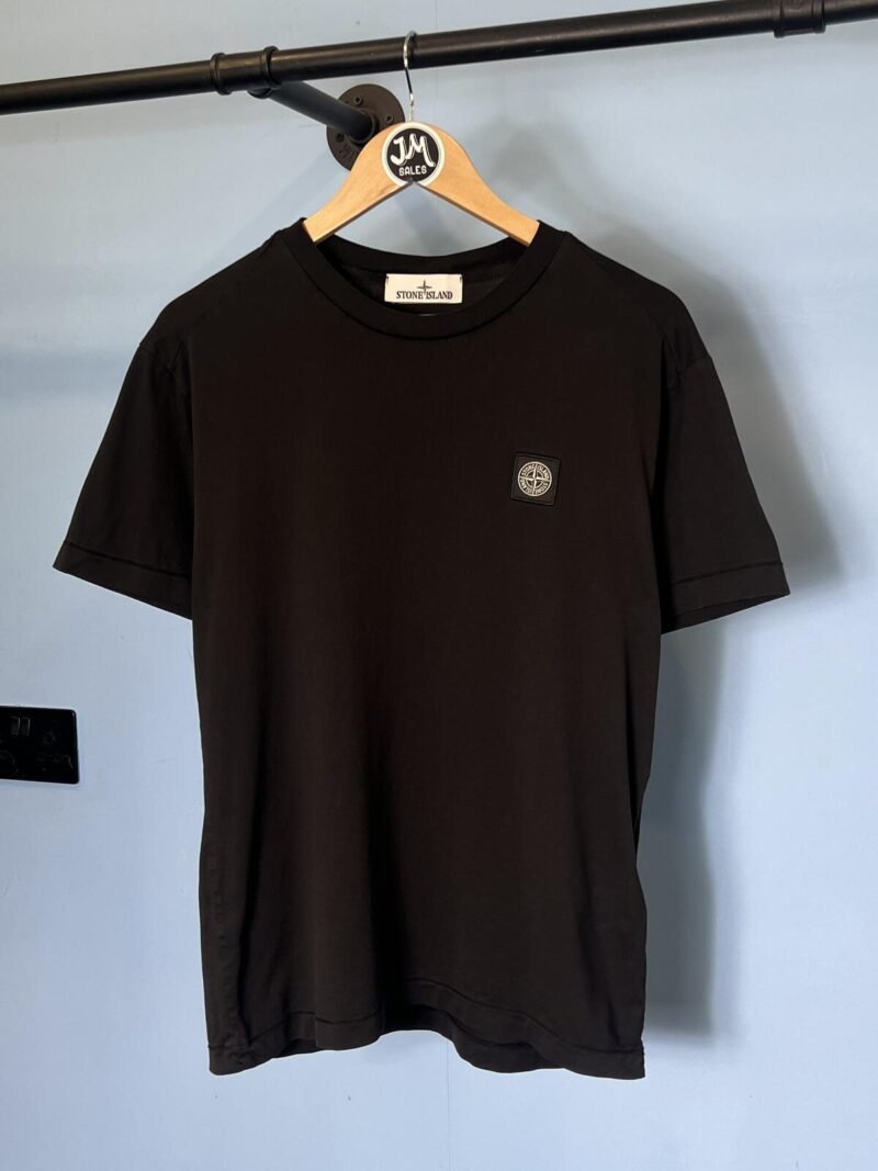 Medium Stone Island Black T-Shirt