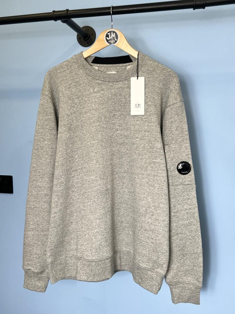 BNWT XL C.P. Company Grey Crewneck Sweatshirt Jumper
