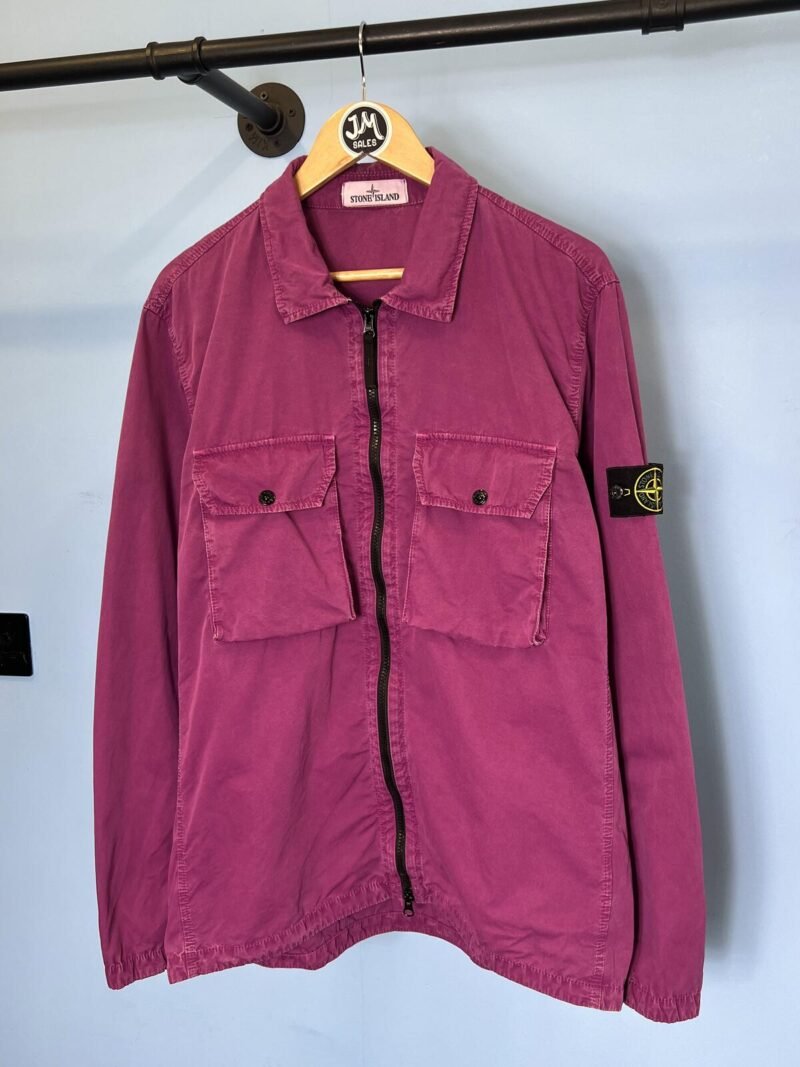 XL Stone Island Purple Overshirt Jacket