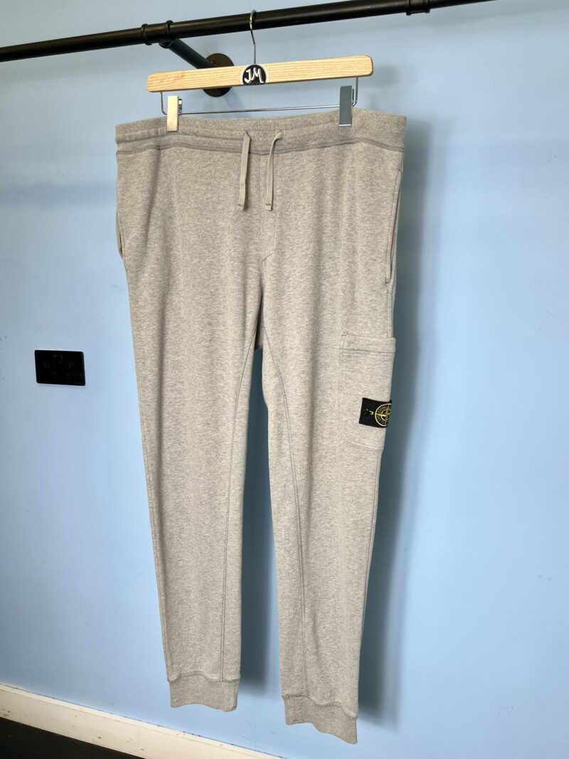3XL Stone Island Light Grey Joggers Jogging Bottoms Sweatpants 40W