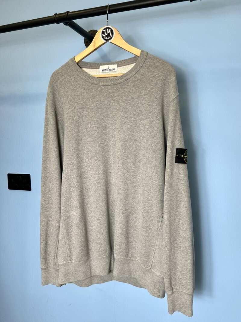 3XL Stone Island Grey Crewneck Jumper