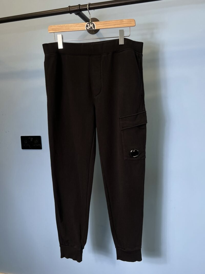 XL C.P. Company Black Joggers Jogging Bottoms 36W 38W