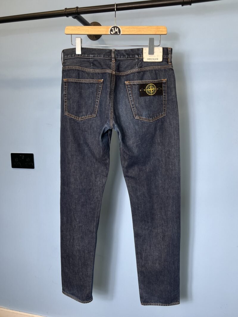 34W 34L Stone Island Blue Regular Tapered Fit Jeans