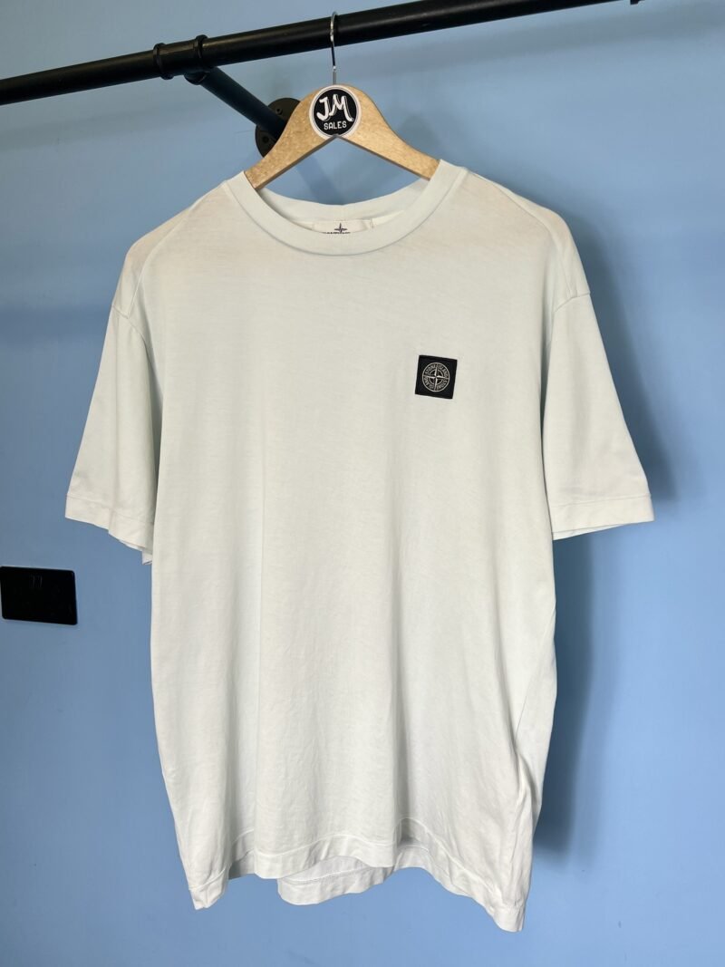 Large Stone Island Light Pastel Mint Green T-Shirt