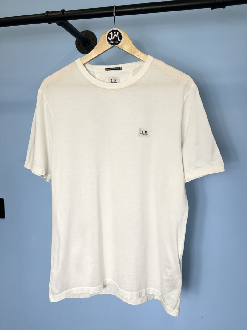 Medium C.P. Company White T-Shirt