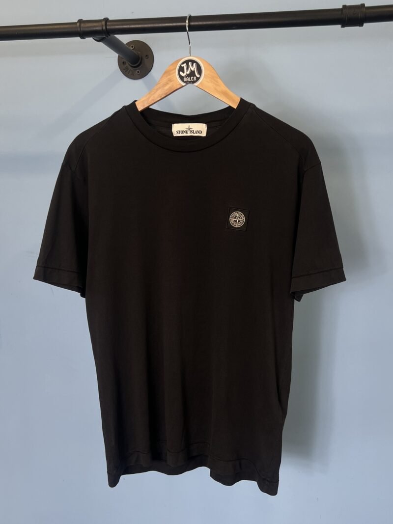 Medium Stone Island Black T-Shirt