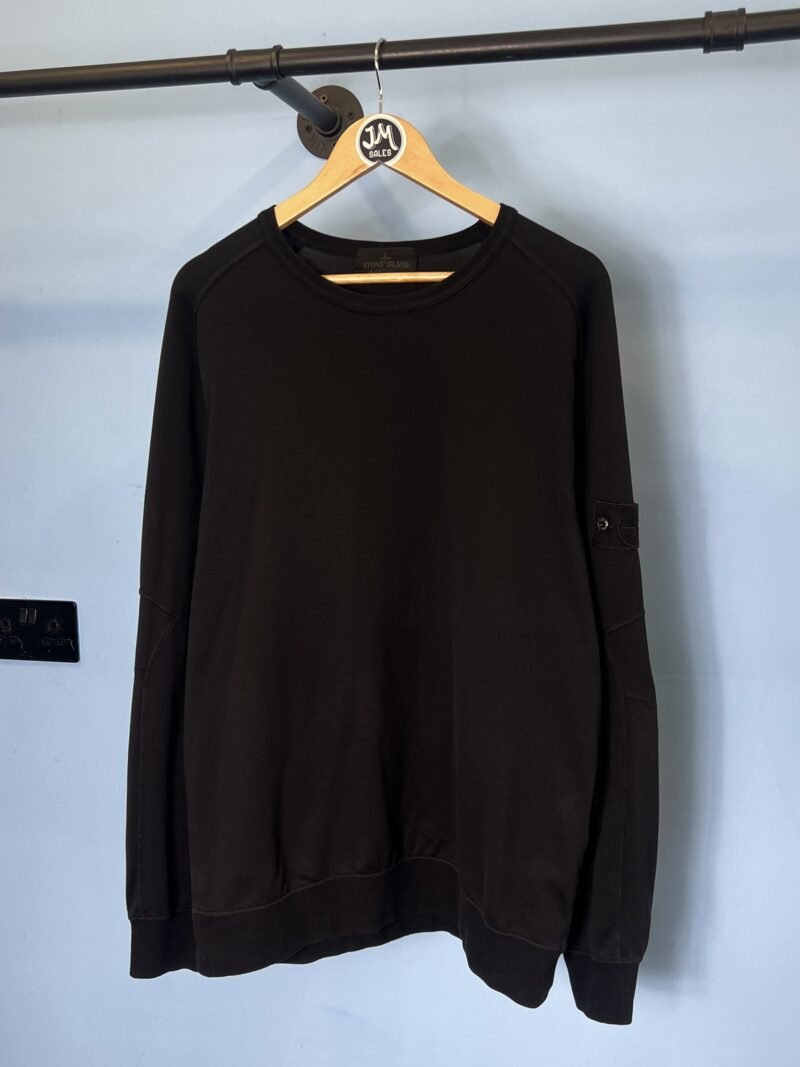 XL Stone Island Black Ghost Sweatshirt Jumper