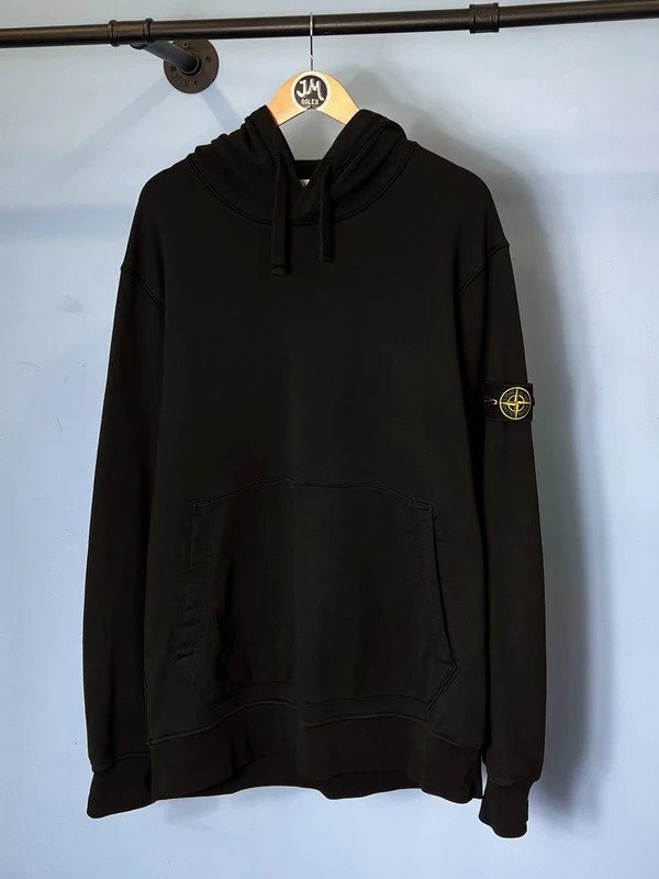 3XL Stone Island Black Hoodie Jumper