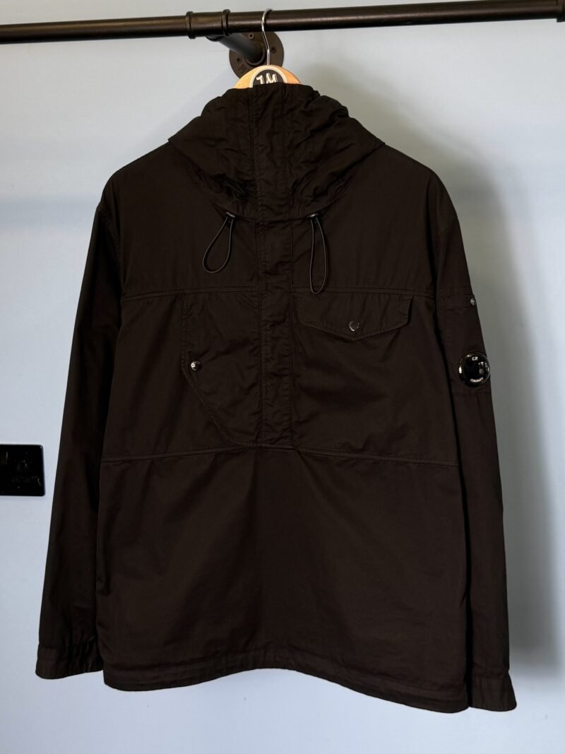 Medium C.P. Company Black Multipocket Smock Jacket