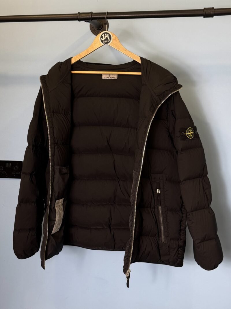 Alternative view of XXL Stone Island Black Seamless Tunnel Nylon Down TC Coat Jacket