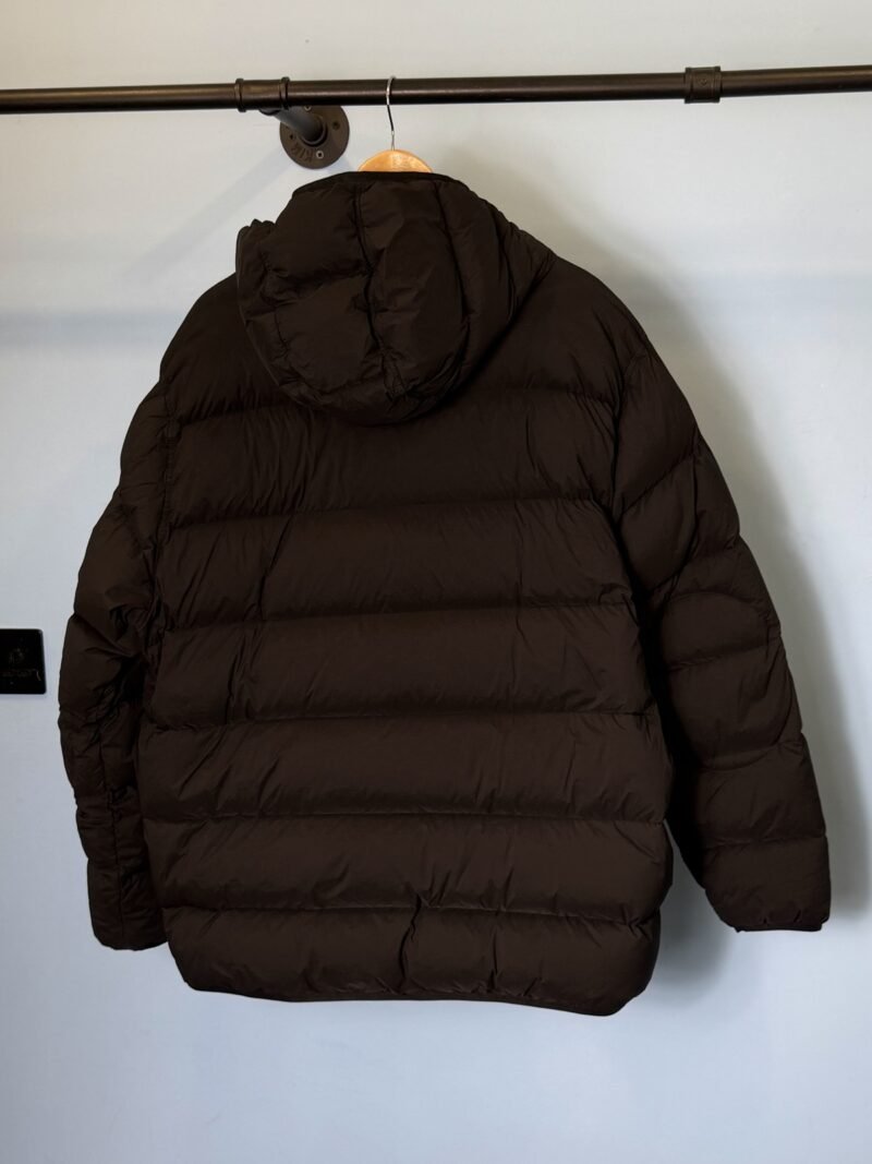 XXL Stone Island Black Seamless Tunnel Nylon Down TC Coat Jacket - Image 4
