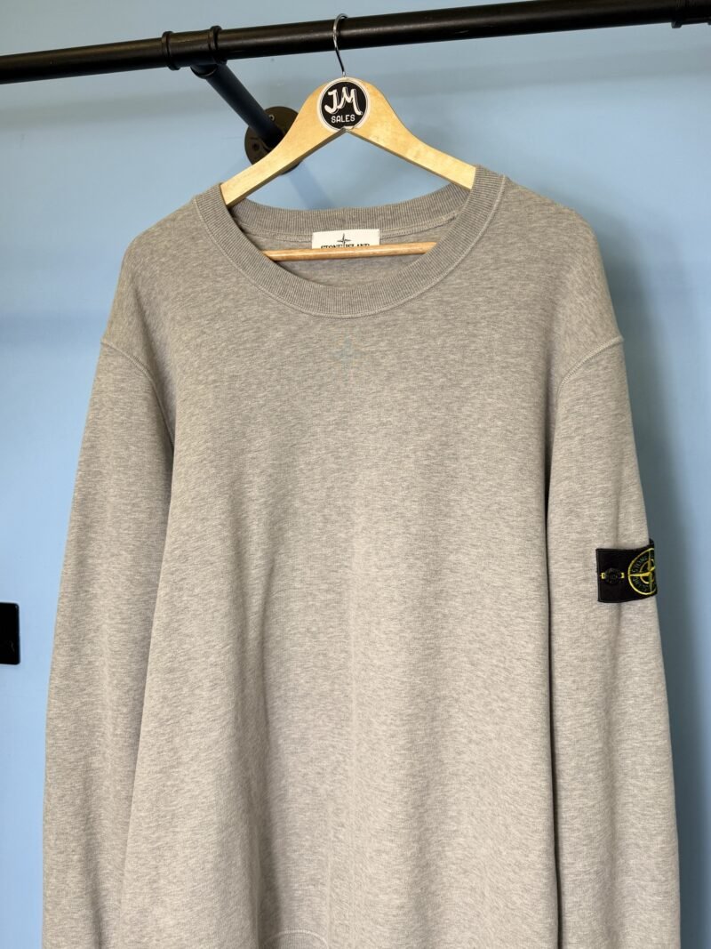 Alternative view of 3XL Stone Island Grey Crewneck Sweatshirt Jumper