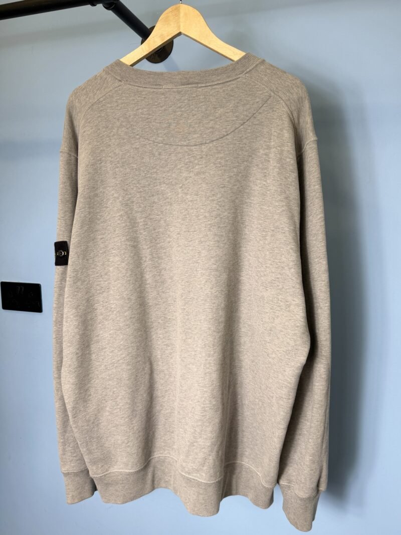 3XL Stone Island Grey Crewneck Sweatshirt Jumper - Image 3