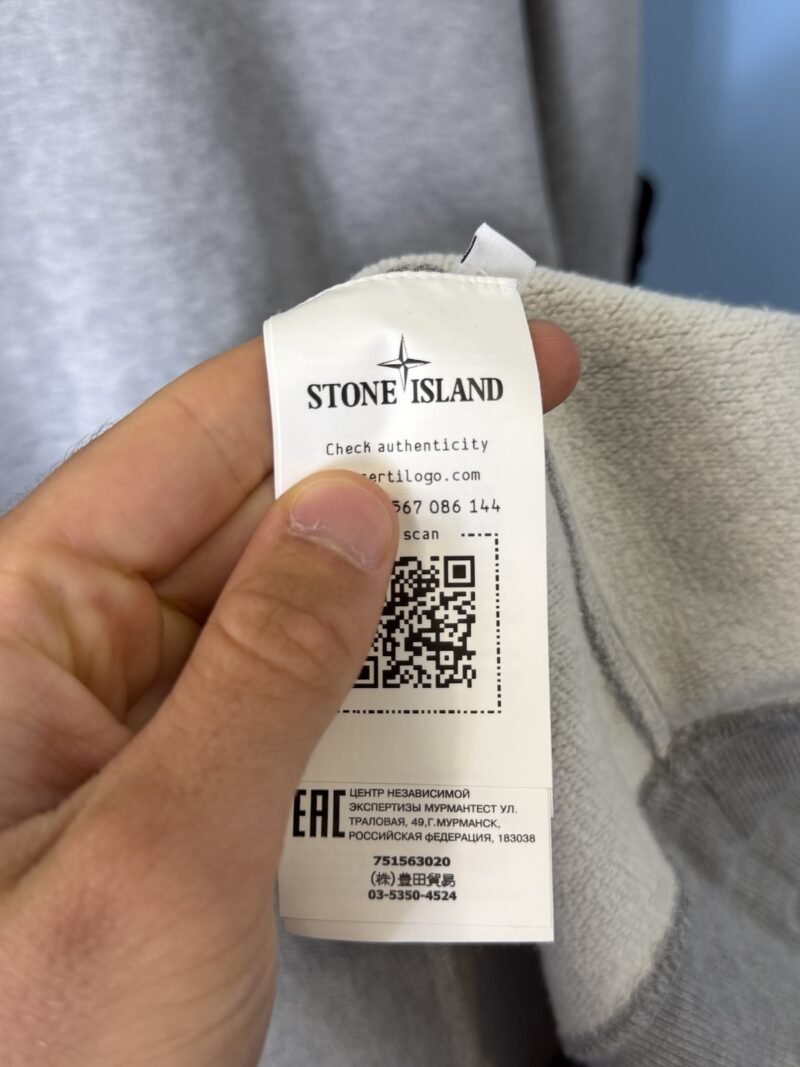 3XL Stone Island Grey Crewneck Sweatshirt Jumper - Image 4