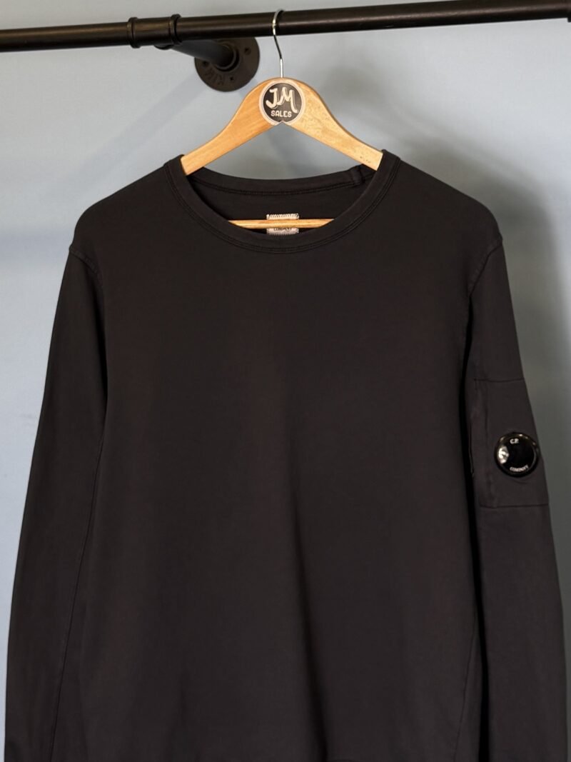 Alternative view of Medium C.P. Company Blue Crewneck Sweatshirt Jumper