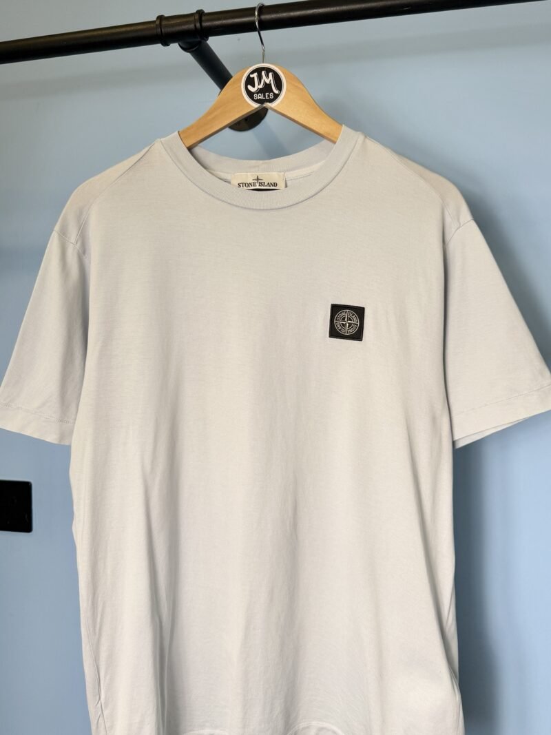 Alternative view of Medium Stone Island Ice Blue T-Shirt